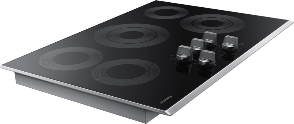 Samsung 30 Inch Wide Electric Cooktop In Stainless Steel Coast