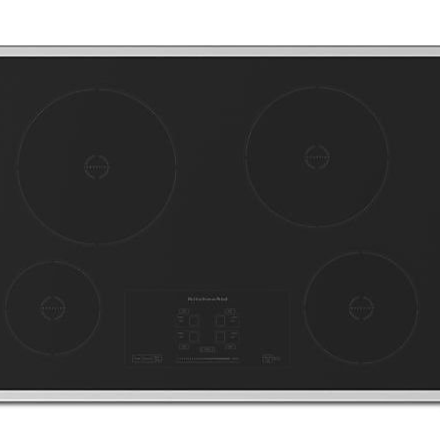 Kitchenaid 30 Inch Wide Induction Cooktop In Stainless Steel