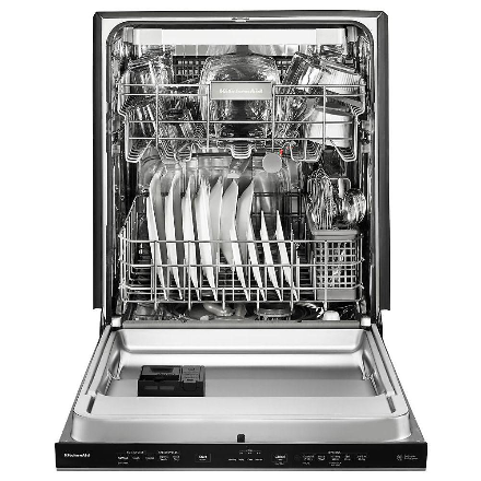 Kitchenaid Built In Dishwasher In Stainless Steel With