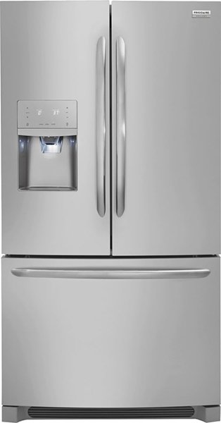 Frigidaire Gallery 22 4 Cu Ft French Door Refrigerator In