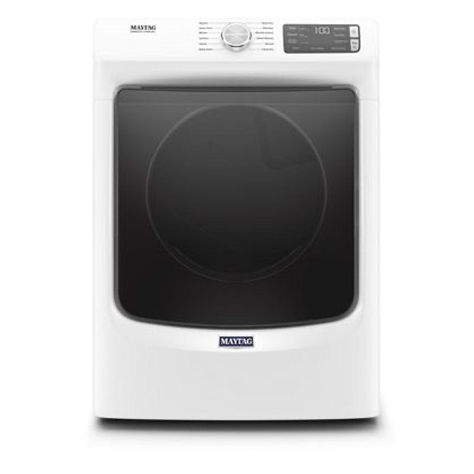 Maytag 7.3 cu. Ft Electric Dryer in White YMED6630HW Coast Appliances