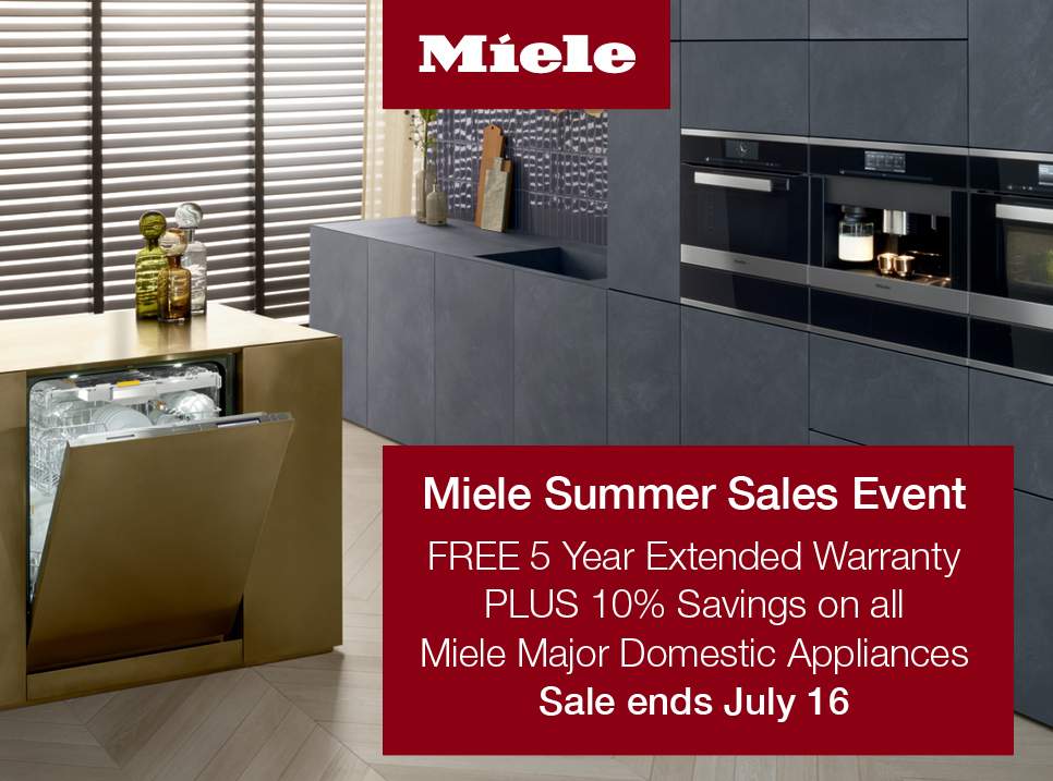Miele Summer Sales Event Coast Appliances